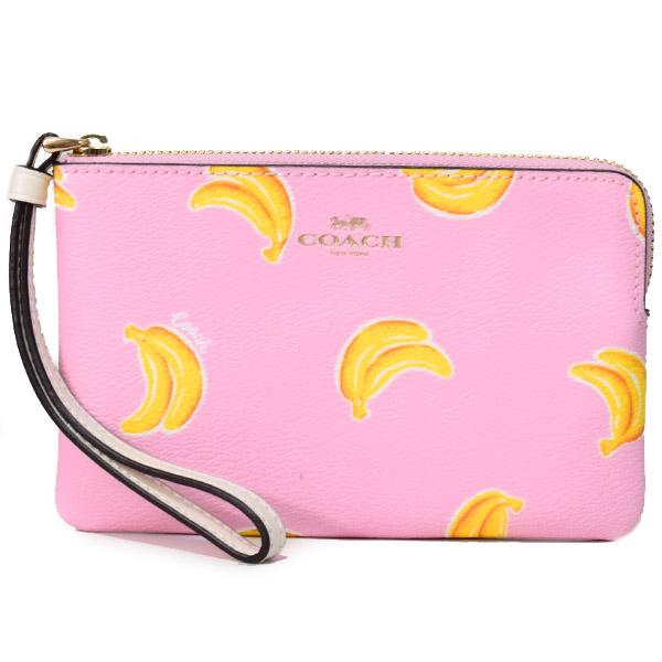 COACH（コーチ） マルチポーチ コーティングキャンバス スムースレザー 