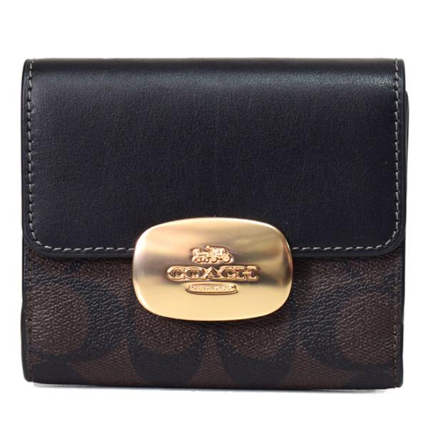 COACH（コーチ） 財布 コーティングキャンバス レザー シグネチャー