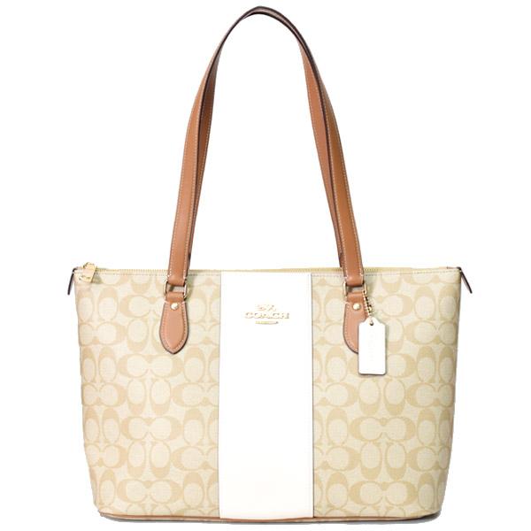 COACH（コーチ） バッグ コーティングキャンバス レザー シグネチャー