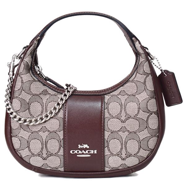 COACH（コーチ） バッグ ジャガード レザー シグネチャー カルメン 
