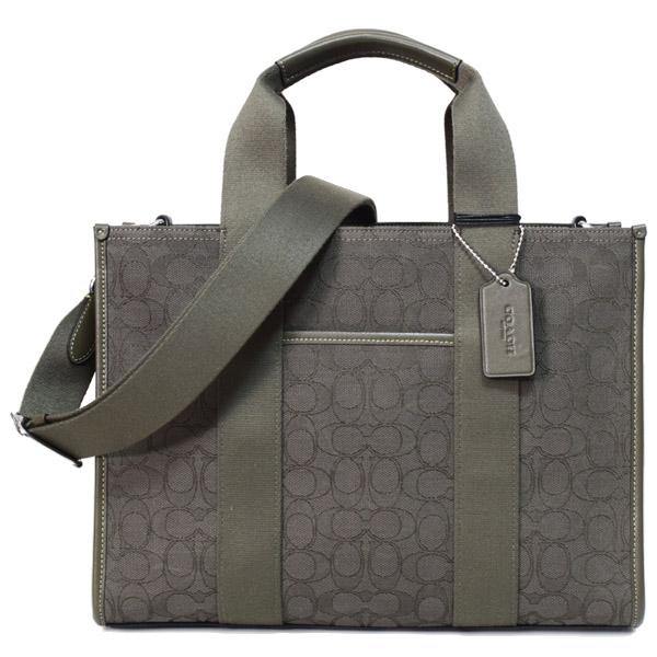 COACH（コーチ） バッグ ジャガード レザー シグネチャー スミス