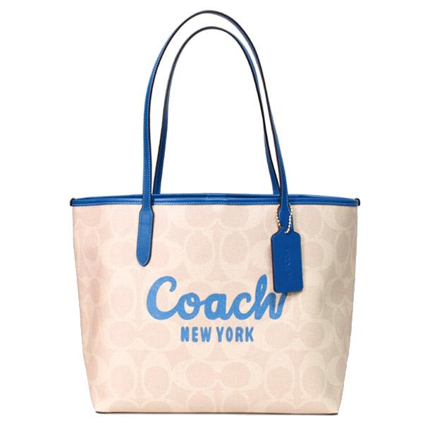 COACH（コーチ） バッグ コーティングキャンバス レザー シグネチャー
