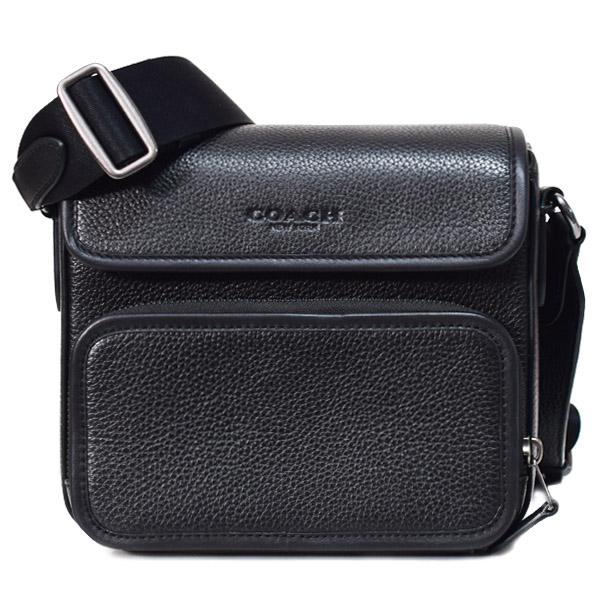 COACH（コーチ） メンズ バッグ ぺブルレザー サリバン クロスボディ