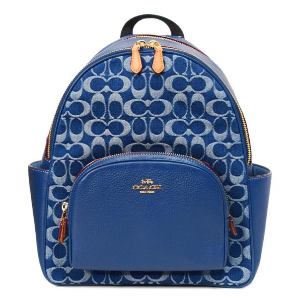 COACH コーチ バッグ デニム レザー シグネチャー ダブルジップ COACH コーチ バッグ デニム レザー シグネチャー ダブルジップ