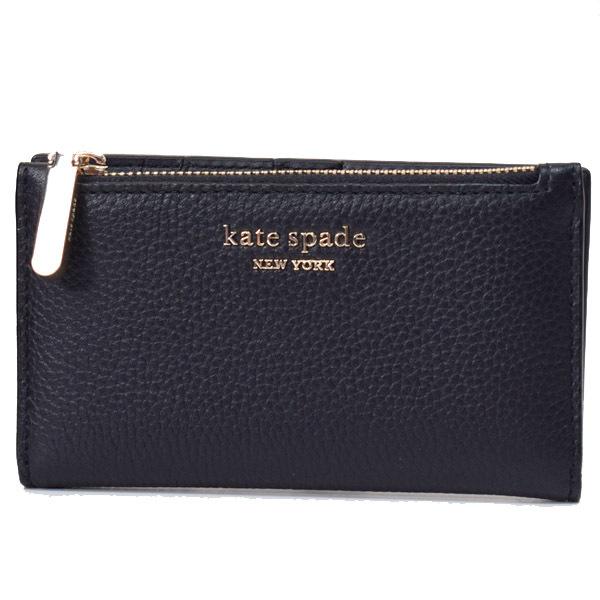 Kate spade 折り財布 ブラック ケイトスペードニューヨーク kate spade new york 財布 （ブラック