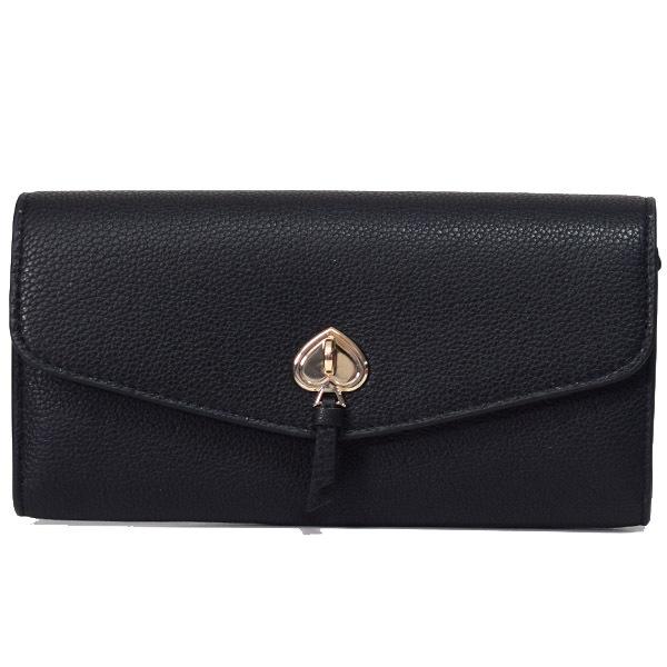 kate spade new york / 長財布/レザー/BLK/レディース/K6402 kate spade NEW YORK（ケイト・スペード ニューヨーク） ケイト
