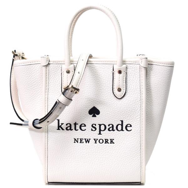 ケイトスペード バッグ katespade ぺブルレザー ビッグロゴ ミニ 2way