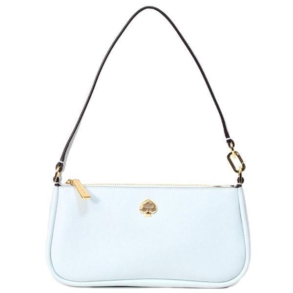 ケイトスペード バッグ katespade ペブルレザー ケイラ ロゴ コンバーチブル リストレット スモール ショルダー ハンドバッグ ヘイジーモーニング KK057 kate spade NEW YORK（ケイト・スペード ニューヨーク） ケイト