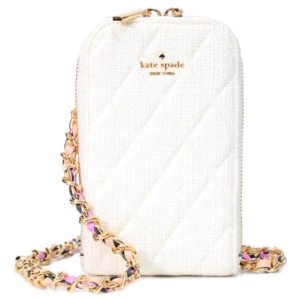 kate spade new york ツイード フォン クロスボディミニバッグ