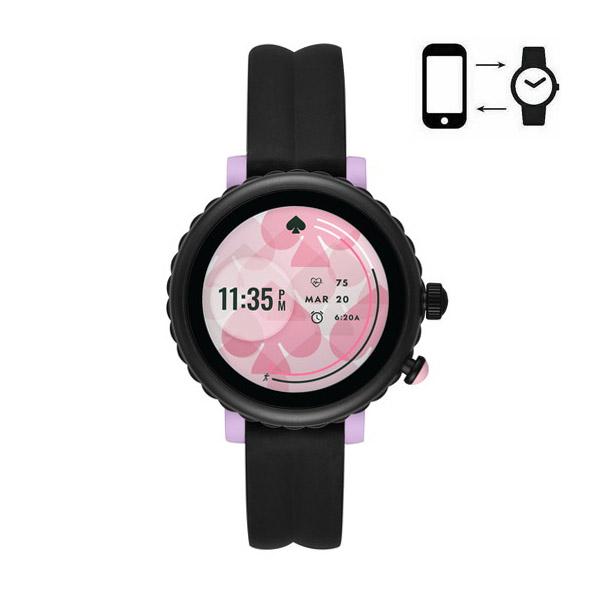 【値下げ】kate spade スマートウォッチ 最終値下げ/美品】Kate spade ハイブリッドスマートウォッチ