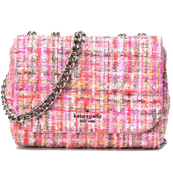 Kate Spade ツイード　ショルダーバッグ　ピンク kate spade NEW YORK（ケイト・スペード ニューヨーク） ケイト