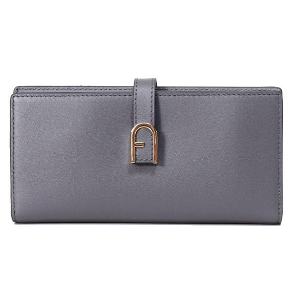 FURLA（フルラ） 長財布 レザー フロー ソイル スリム アーチロゴ 