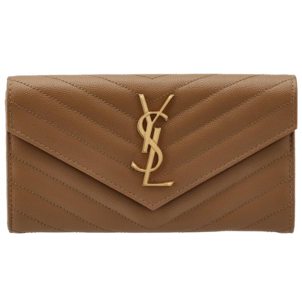 箱破損】サンローラン パリ SAINT LAURENT PARIS 長財布 二つ折り