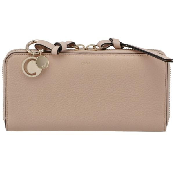 訳あり】クロエ CHLOE ALPHABET 長財布 ラウンドジップ ウォレット