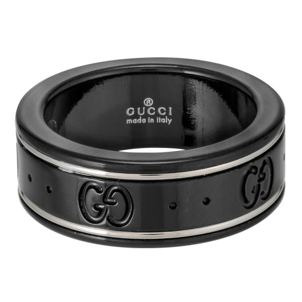 美品　GUCCI リングペンダント GUCCI（グッチ） GUCCI G ダブル リング シルバー 16号 指輪