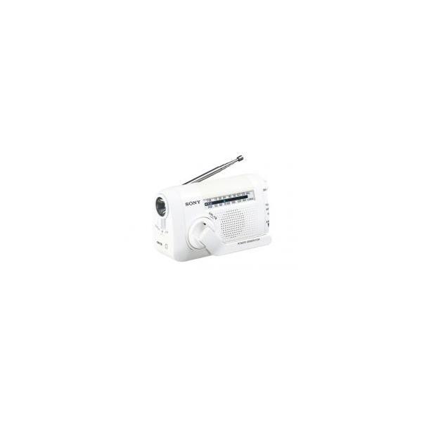 新品/取寄品】SONY FM/AMポータブルラジオ ICF-B09-W ホワイト ソニー