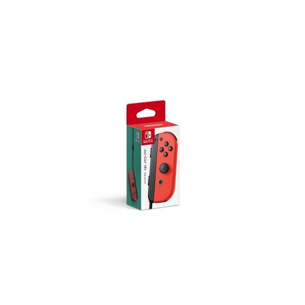 他サイト： [ニンテンドースイッチ 周辺機器] 任天堂純正 Joy-Con(R) ネオンレッド [HAC-A-JRPAA]の商品画像