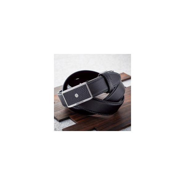 新品/取寄品】【特選商品2】ゴールドファイル 紳士ベルト(ブラック