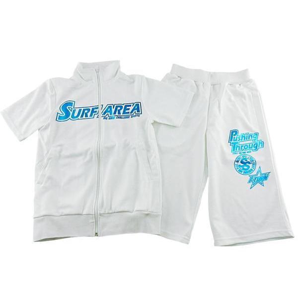 半袖 上下セットアップ Surfer メンズ 部屋着 エクササイズ 夏 ワンマイルウェア ルームウェア Sサイズ ホワイト D5 アウトレットン 通販 Yahoo ショッピング