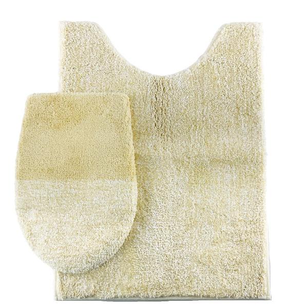 2点セットでお買い得なトイレフタカバーとマットのセットです。優しいカラーとふんわりした肌触りが特徴で、トイレ空間をおしゃれに演出します。ポリエステル素材で汚れても洗濯機で簡単に洗え、ネットに入れて丸洗いが可能です。日常のお手入れが楽で、快適...