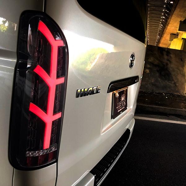 全国送料無料 200系 ハイエース LED テールランプ ユーロビーム HELIOS