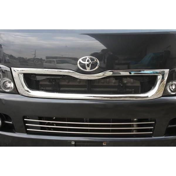 全国送料無料 ハイエース 200系 1型 2型 斬新 デザイン クロームメッキ