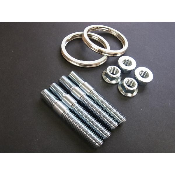 OUTLINE製品】GS400 強化マフラースタッドボルト＆ガスケットセット