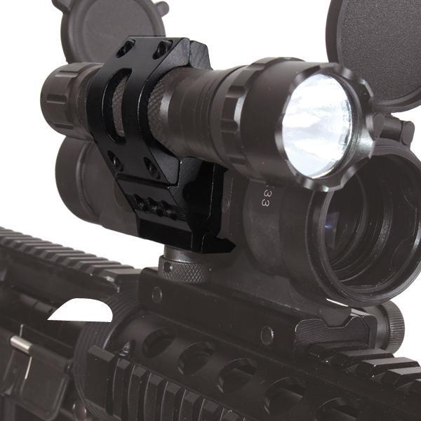 【新品未使用】エアガン　スコープ ANS Optical オフセットライトマウント ロータイプ マウント