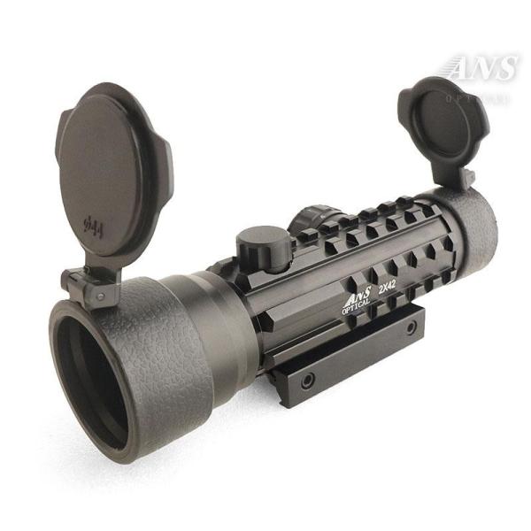 2-7ｘ20 ショート スコープ 　2倍～7倍　新品 楽天市場】ANS Optical 2-6倍可変ズーム 近距離戦にも！ 2-6x32
