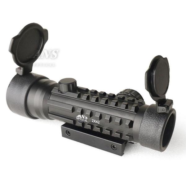 Ans Optical 2倍固定 ショートスコープ 2x42eg サイドレイル付 20mmレイル対応 ビルトイン 20mmレール ローマウント Sc 031 アウトサイダーyahoo 店 通販 Yahoo ショッピング