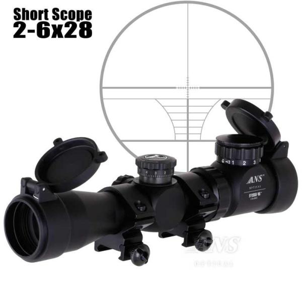2~6倍率スコープ Amazon | Scoking RG Illuminated ライフルスコープ2-6×32AOEG