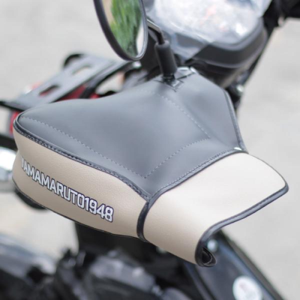 MARUTO マルト ホンダ クロスカブ＆ハンターカブ用 ハンドルカバー HC-UPM003  左右セット アイボリー