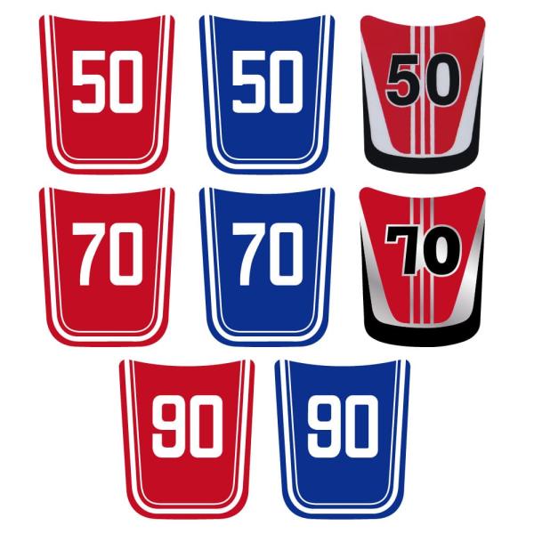 ポジションライト あんどん用ステッカー当店で販売しております『ポジションライトアッシー（あんどん）』にご使用いただけるステッカーです。全8種類あります。ご希望のステッカーの種類をお選びください。■型番：sticker■カラー：A・50cc【...