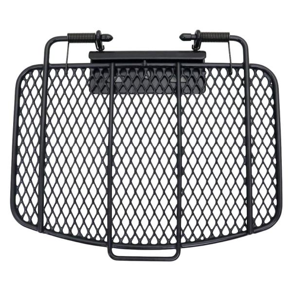 フロントバスケット用 バネ付き荷物押えバー メッシュバスケット用 前