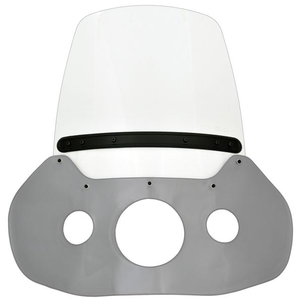 旭風防 ウインドシールド タレ付仕様 ホンダ スーパーカブ 2018 JA44