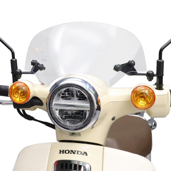 アウトスタンディング メーターバイザー スーパーカブC125 クリア 41hvkgo950L.jpg