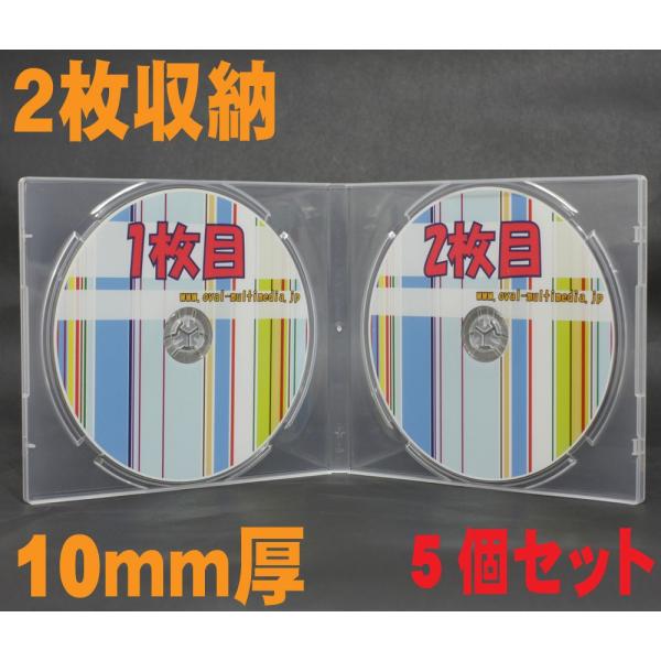 割れにくいpp素材でしっかり10mm厚 新型 2枚収納pp素材 ディスクを2枚収納マルチメディアケース クリア5個 Cdケース 2枚収納 Buyee Buyee Japanese Proxy Service Buy From Japan Bot Online