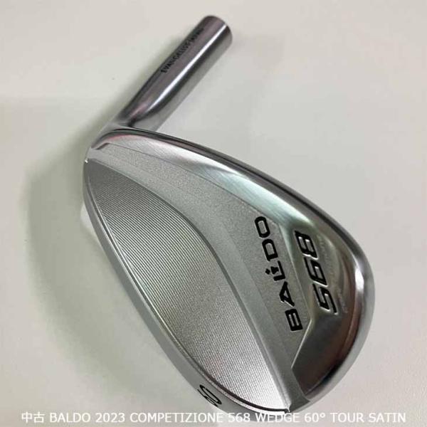 中古ゴルフクラブ ヘッドのみ バルド 568 ウェッジ コンペティオーネ ツアーサテン 60度 2023 WEDGE COMPETIZIONE 568 FORGED WEDGE TOUR SATIN 60°