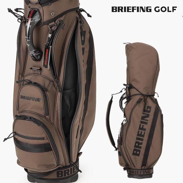 【美品】BRIEFING キャディバッグ CR-5 #3 AIR HOL BRIEFING（ブリーフィング） ブリーフィングゴルフ BRG233D66 BRIEFING