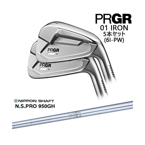 PRGR01 アイアン 6-P PRGR（プロギア） PRGR 01 IRON アイアン5本set(6I-PW) 右用[6P