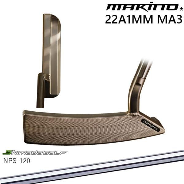 ガラスコーティング無料】MAKINOGOLF 22A1MM MA3 島田ゴルフ製作所 NPS