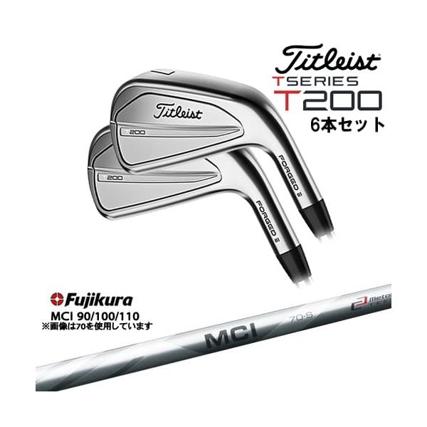 タイトリスト T200 アイアン6本set(5I-PW) 2023年モデル[5P 