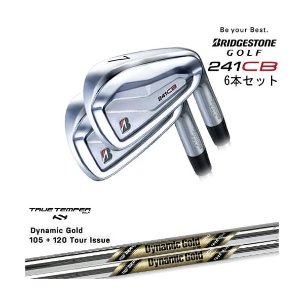 【ラウンド未使用】241CBアイアン5本(6-P) DG105 BRIDGESTONE GOLF 241CB IRON アイアン6本set(5I-PW)[5P