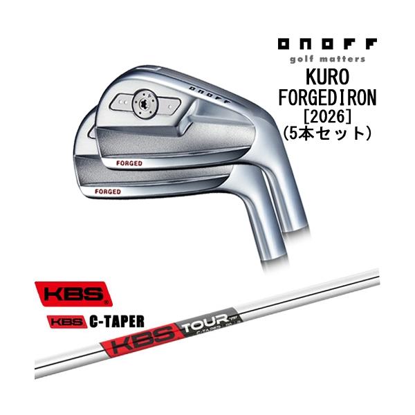 オノフ黒アイアン6本 オノフ フォージドアイアン クロ／ONOFF FORGED IRON KURO チャコール