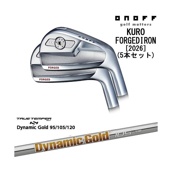 KURO（オノフ） ONOFF KURO(クロ) フォージドアイアン5本set(6I-PW