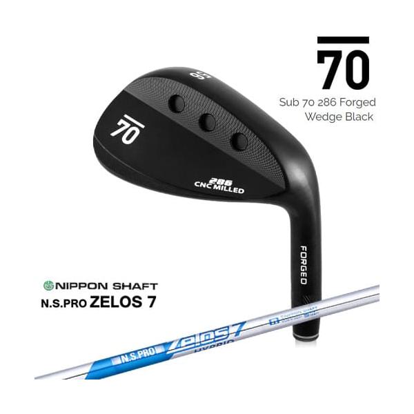 在庫品即納】Sub 70 286 Forged Wedge Black サブセブンティ ウェッジ