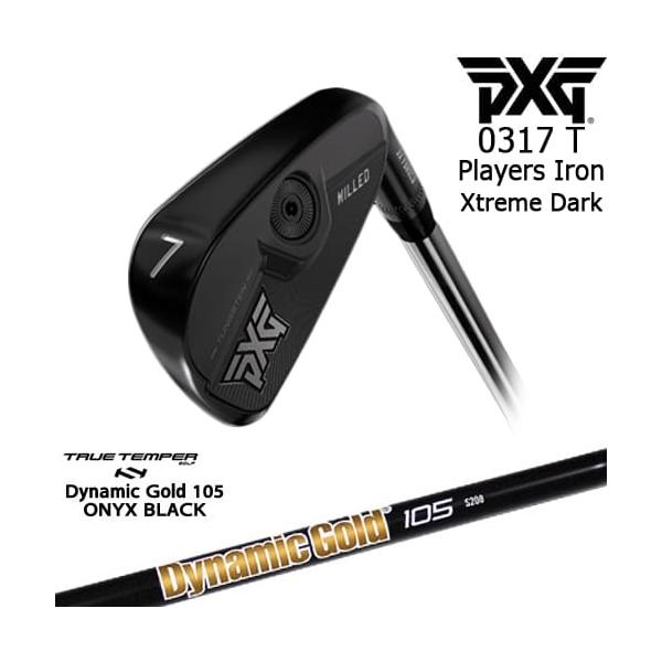 PXG PXG 0317 T プレーヤーズアイアン6本set(6I-GW) XTREME DARK[6G