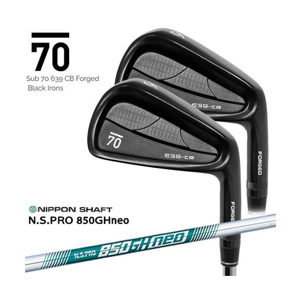 SUB70 TCアイアン5〜P(6本セット) 在庫品即納】Sub 70 639 CB Forged Black Irons サブセブンティ