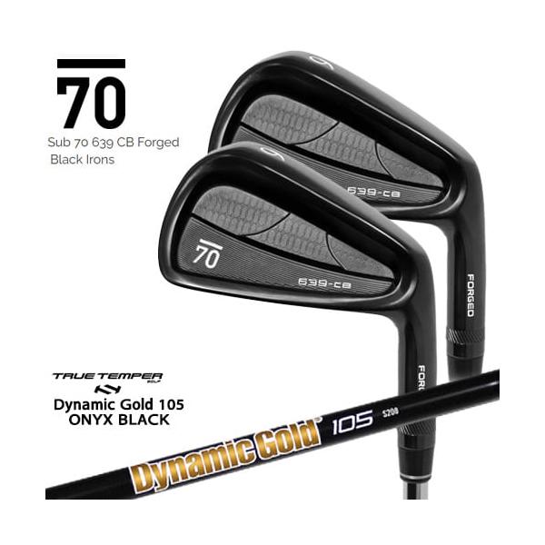 在庫品即納】Sub 70 639 CB Forged Black サブセブンティ アイアン5本