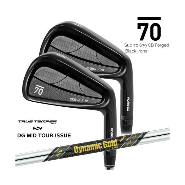 美品 Sub70 639-CB フォージドアイアン 6本 5-PW セット 在庫品即納】Sub 70 639 CB Forged Black Irons サブセブンティ